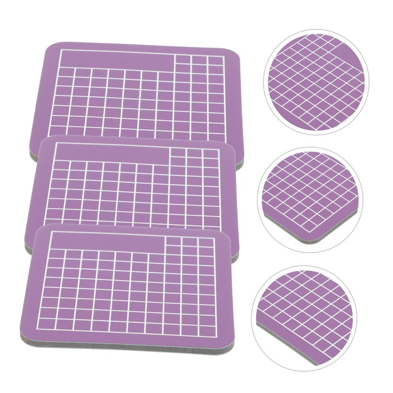 TEHAUX 3pcs Handcraft Cutting Mats Non-Skid Crafting Board for Sewing