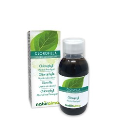 Chlorophyll Naturalma Alcohol-Free Liquid 200 ml Dietary Supplement Vegan and 100% Natural