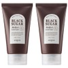 Skinfood Black Sugar Perfect Scrub Foam, 180g, 2 pieces / 스킨푸드 블랙슈가 퍼펙트 스크럽 폼, 180g, 2개