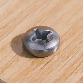 Glvaner #14 x 2-1/2" Stainless Steel 410 Pan Head Phillips Drive Self Tapping Screws 25 pcs Self Drilling Screws Sheet Metal Screw, 25 pcs