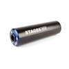 Rear Silencer Stage6 50 - 80cc Mounting Right Blue /
