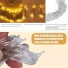Yinlikede Cortinas Serie Luces 300 Led Navidad Decorativas Fiesta 3x3m