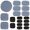 Aoutacc Universal Airsoft Helmet Pads, 19 Pieces/Set Helmet Replacement Foam