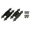 Light Western Hinge Eb Butterfly Type KWB – 12 Black 2 Pcs