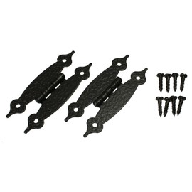 Light Western Hinge Eb Butterfly Type KWB – 12 Black 2 Pcs