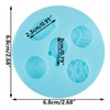 Sports Balls Fondant Molds Volleyball Basketball Silicone Mold