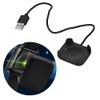 Drfeify Smartwatch-Ladegerät, Smartwatch-Ladegerät, Tragbares Magnetisches Ladegerät mit USB-Ladekabel für SmartwatchNavigation