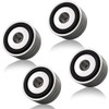 4 Sets High-End HiFi Aluminum Speaker Feet, Shock Base Pad