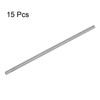 sourcing map 15pcs Round Rods 3.1mm x 100mm High Speed