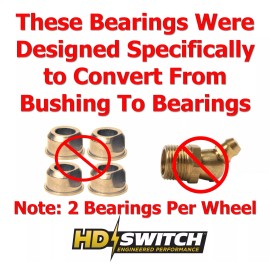 HD Switch (4 Pack) Wheel Bearings Fits Husqvarna CTH184 CTH192 CTH194 CTH2038 CTH204T