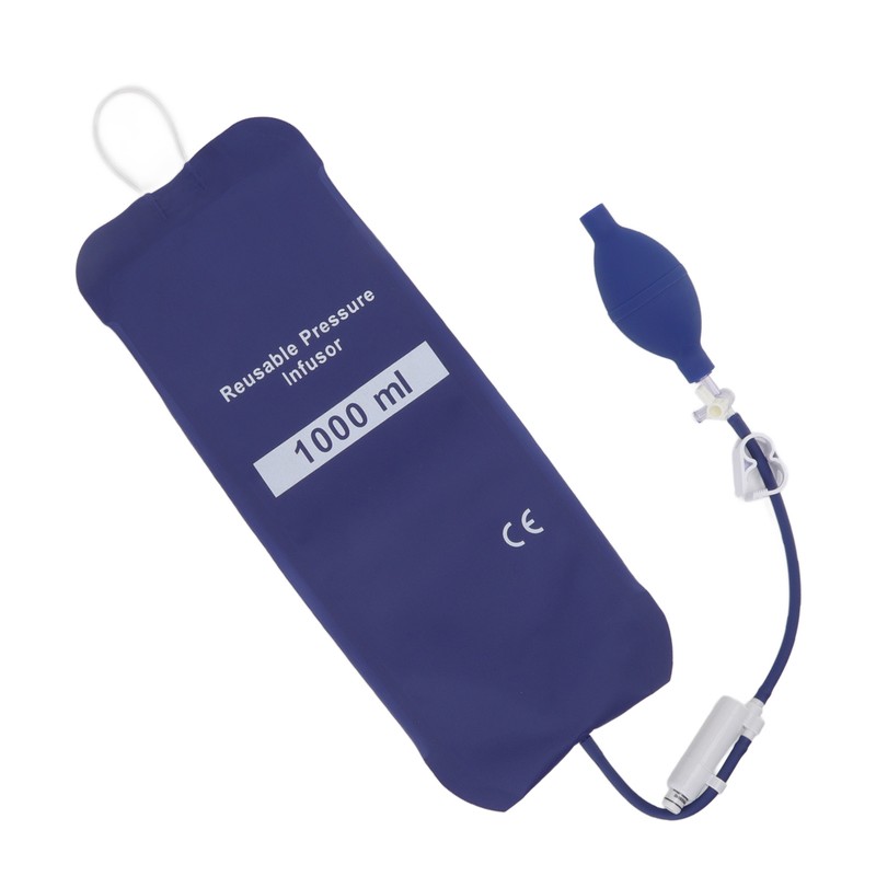 Pressure Infusion Bag 1000ml TPU Cloth Good Air Tightness Reusable