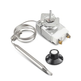 1175 Thermostat RX-1-36, 60125401 Thermostat Fit for Pitco Imperial 1175 Royal Range 3113, 1/4" Thread Mpt Stuff Box 200-400F