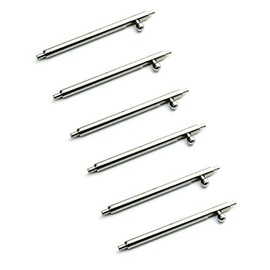 Sulla 6 Quick Release Premium Stainless Steel Spring Bars 16 mm 18 mm 20 mm 22 mm Spring Pins 1.50 mm Diameter for Watches Bracelets, Classic