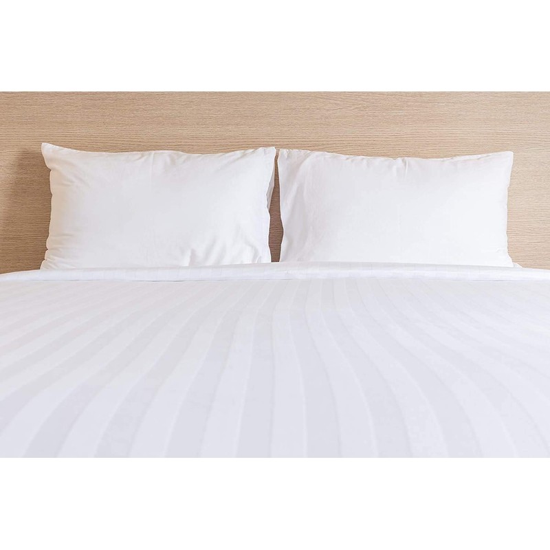 Waterproof Pillow Protector 2 Piece Set - Standard, Zippered Encasement,