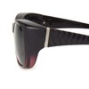 Dioptics Women's Solar Shield-Molly Polarized Rectangular Fits Over Sunglasses, Wine,