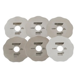 Micro Jig AS-6 BLADEMATCH Arbor Shims for Table Saw and Alignment, Small, Stainless Steel