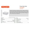 Gewiss Plastic Enclosure GW44208