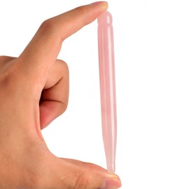 Rose Quartz Jade Roller Real Jade Gua Sha Board Mushroom Massager Face Lifting Tool Facial Guasha Massage tool (Pen shape)