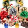 jijAcraft 24 Pcs Christmas Bows for Gift Wrapping Present Wrap