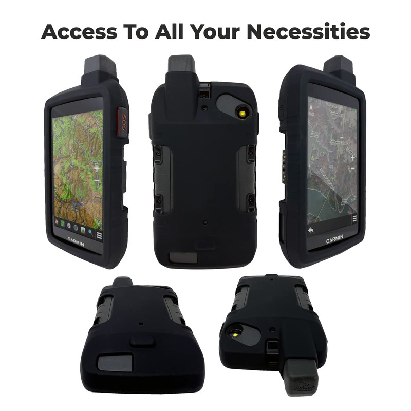 Wearable4U Protective Case for Garmin Montana 700/700i/750/750i Silicone Protective Cover