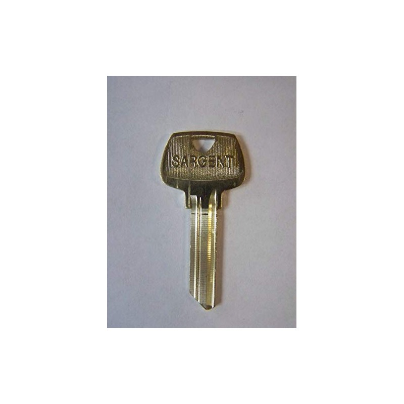Kaba Ilco Sargent 6 Pin LA Nickel Silver Key Blank
