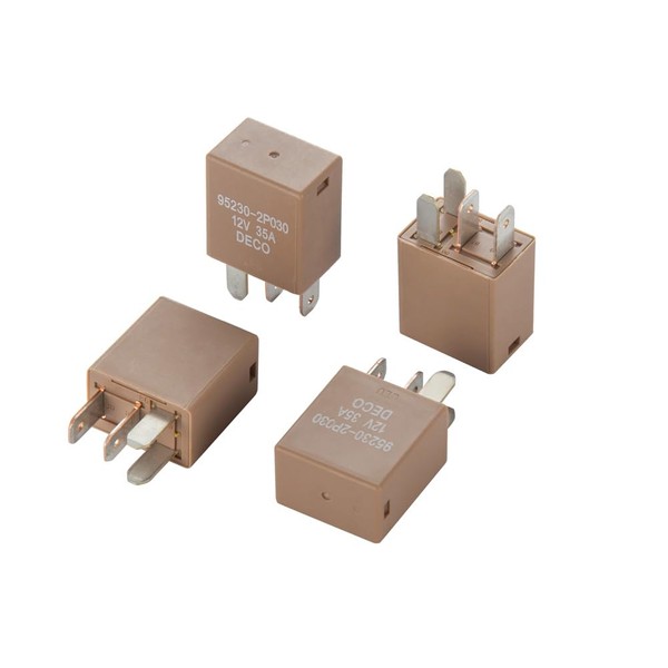 4pieces Automotive Relay 95230-2P030 12V 35A 4Pins Multi-Purpose Power Relay