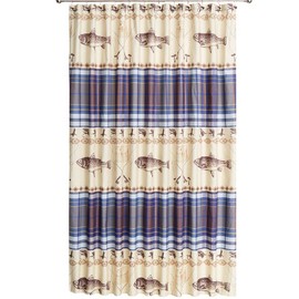 Fly Fishing Bath Collection - Shower Curtain