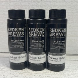 Redken Brews Color Camo 5-10 minute Custom Gray Camo Hair Color Darkest Natural