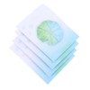 SEWACC 4pcs Shape Memo Pad Self Stick Notes for Office