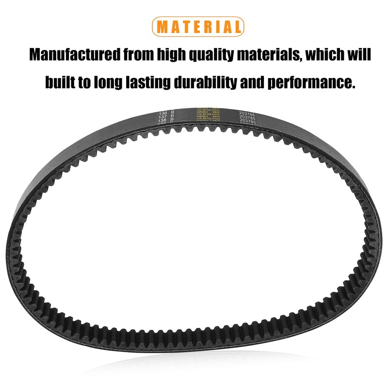QAZAKY 3 Pcs Drive Belt Compatible with Comet 203785 203785A