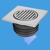 Mcalpine FGT150-SV-110 150mm S/Steel with Non Return Valve