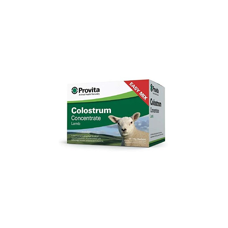 Provita Lamb Colostrum Concentrate Sachets 50g x 12