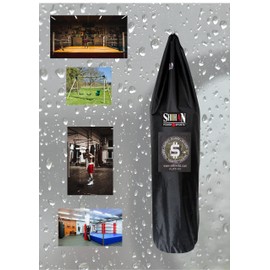 Shihan Boxing Bag Cover, Crypto Coin Waterproof, 5-6ft x 24in, Black, Adult, Boxing