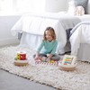 5Piece Round Small Woven Baskets Set, Cotton Rope Baskets for