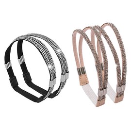 Ieron 2 Pairs Shiny Heel Shoelaces, Removable Shoe Strap Belt Strap, Elastic High Heel Shoe Straps, Replacement Ankle Straps for Heels