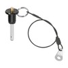 PATIKIL Quick Release Pin 1/4" x 0.79" Ball Lock Pin