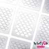 Whats Up Nails - Scales Mermaid Vinyl Stencils for Nail