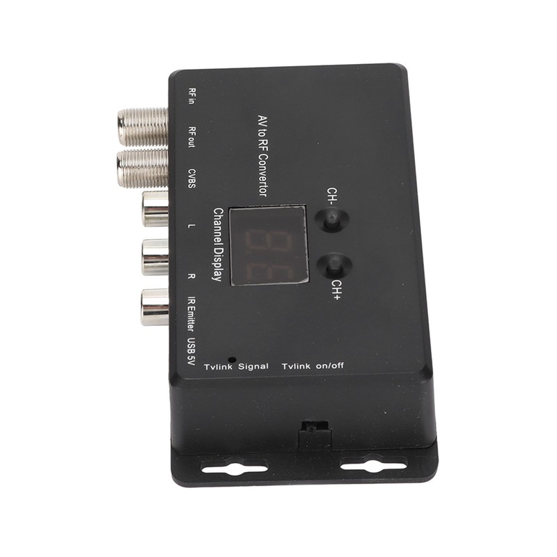 TV Link Modulator Adjustable Support PAL NTSC AV to RF