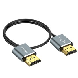 Twozoh HDMIケーブル 柔らか 1M HDMIケーブル細線 ハイパースリム HDMI 2.0ケーブル 軽量 4K HDMI短い 極細3D/4K@60Hz 2160P 1080P