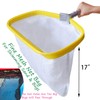 PetZon Professional Pool Net, Heavy Duty Skimmer Rake with Aluminum
