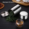 Recipiente Hermético de Acero Inoxidable, Lata de Cocina con Tapa