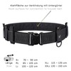 tee-uu Black Emergency Service Coupler (S-XXL) Complete Set: Upper Belt,