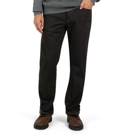 Weatherproof Vintage Fleece Lined Men's Jeans - Regular Fit, Cold Weather Insulated Jeans