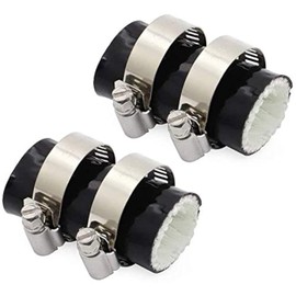 KonYin High Temp Exhaust Couplings Clamps for Yamaha Banshee YZF350 YFS200 Raptor Blaster KX80 KX125 KX250 CR80 CR125 CR250 CR450 TRX250R CR KX RM FMF DG Quads Dirt Bike