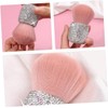 Brocha Retráctil Rosa con Cabeza de Champiñón para Maquillaje y