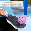 Amoswiz Indoor Pickleball Balls, 6 Pack of 26 Holes Pickleballs,