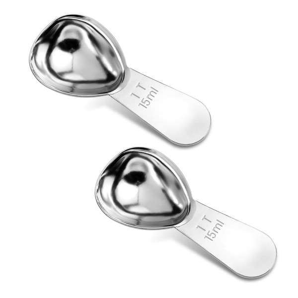 Coffee Scoop with Short Handle - 1 Tablespoon (1 Tbsp