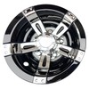 Golf Cart 10" Wheel Covers Hub Caps W/Chrome Spokes for