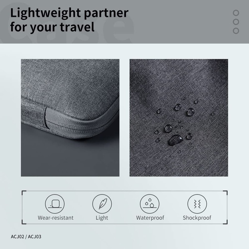XP-PEN ACJ02 Drawing Tablet Seelve Waterproof Protective Case Carrying Bag