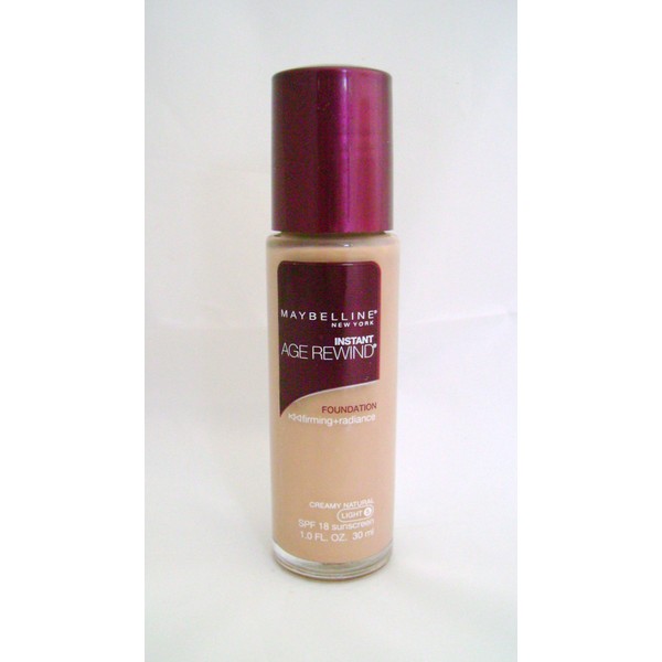 Maybelline Instant Age Rewind Foundation SPF18 Creamy Natural (Light 5)